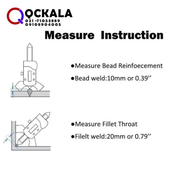 خرید انلاین گیج جوشکاری دیجیتالی DIGITAL WELDING GAUGE