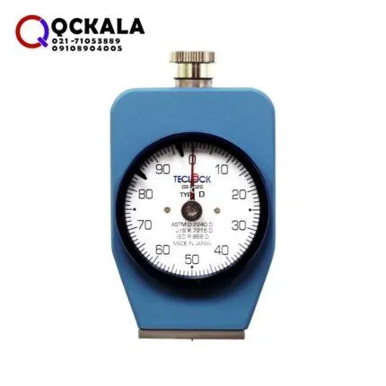 خرید انلاین سختی سنج لاستیک دو عقربه ای Teclock Shore D