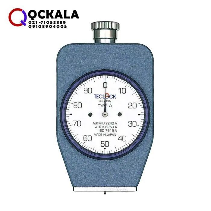 خرید انلاین سختی سنج لاستیک دو عقربه ای Teclock Shore A