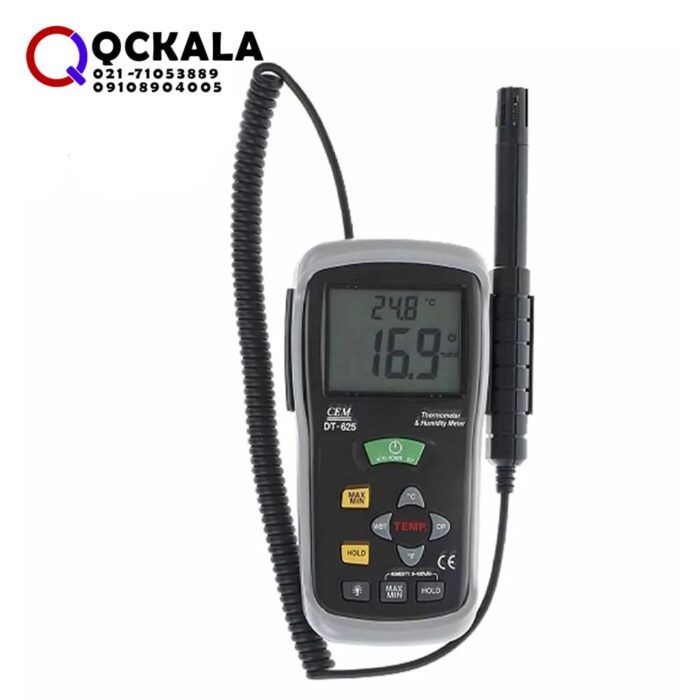خید انلاین دماسنج و رطوبت سنج تماسی CEM DT-625