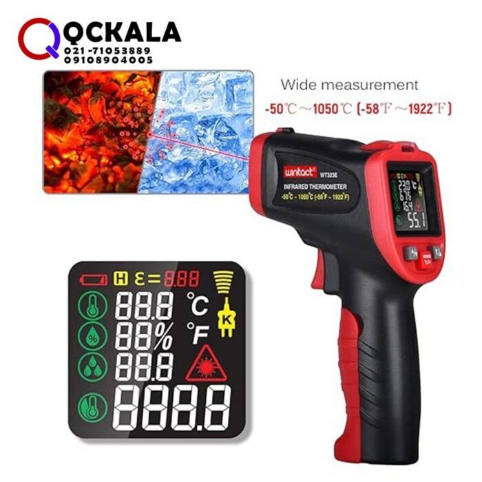 خرید انلاین ترمومتر لیزری وینتکت WINTACT WT323e