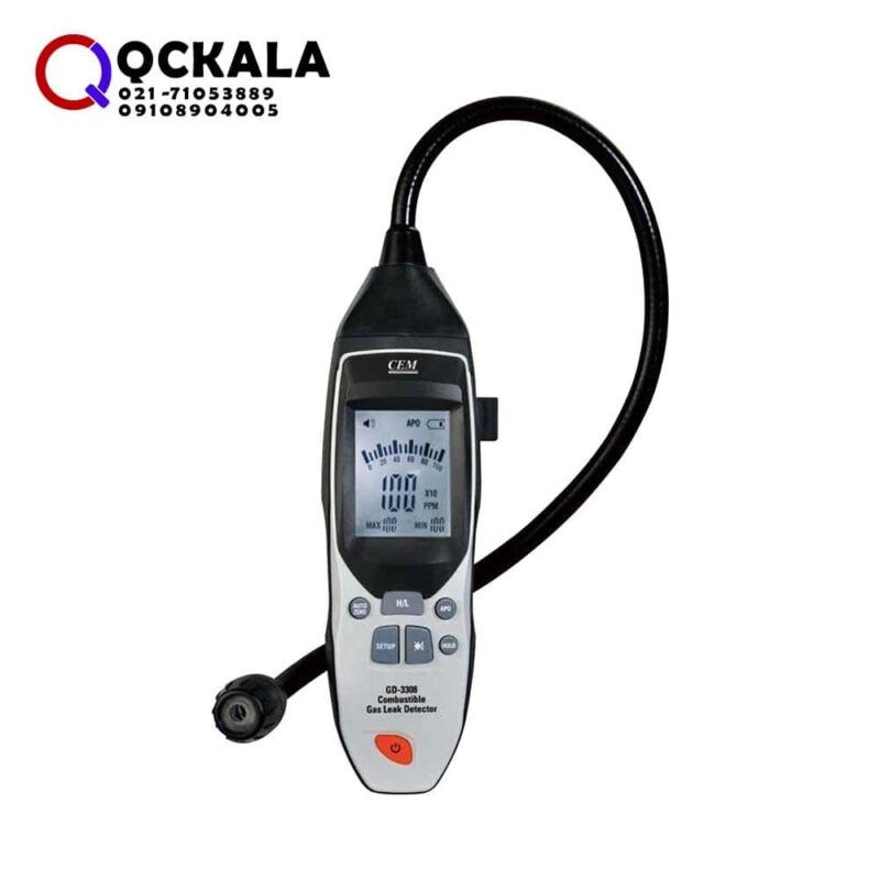 دستگاه نشت یاب گاز شهری مدلCEM GD-3308