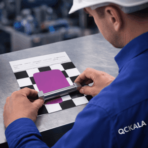 خرید اپلیکاتور فیلم کش H&G اقساط تست ضخامت فیلم تر با اپلیکاتور فیلم کش برند H&G